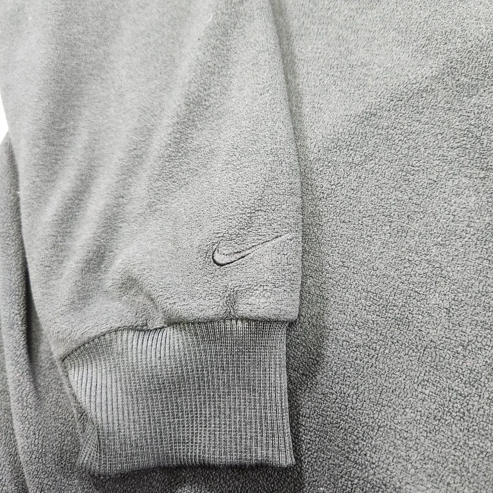 Vintage Nike Golf Sweater Men XL V Neck Spring House Golf Club Black Fleece